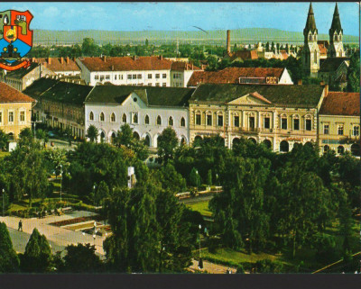 CPI B12448 CARTE POSTALA - MUNICIPIUL SATU MARE foto