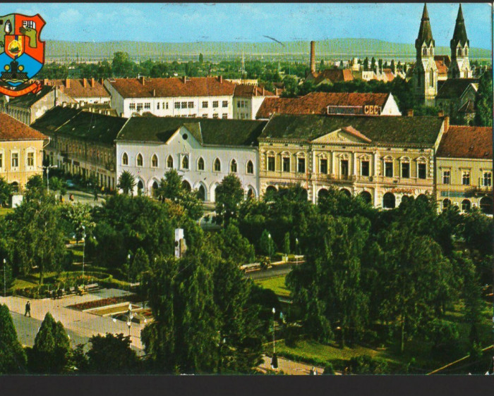 CPI B12448 CARTE POSTALA - MUNICIPIUL SATU MARE