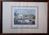 Cumpara ieftin Concursul de locomotive de la Liverpool, 1829, litografie color