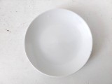 Farfurie mica de portelan cu agatatoare, Limoges, alba, 12cm diametru