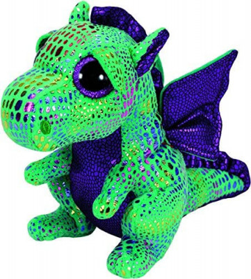 Jucarie Plus Ty Boos Cinder Dragon Verde Plus 15 Cm TY 36186 foto