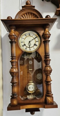 Ceas de perete cu pendula Schmeckenbecher foto