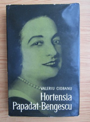 Valeriu Ciobanu - Hortensia Papadat-Bengescu foto