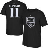 Los Angeles Kings tricou de bărbați Tee Flat Anze Kopitar black - S, Reebok