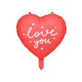 Balon folie inima love you 45 cm, Widmann Italia