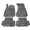 Set covorase auto AUDI A5, 06.2016- model COUPE,negru, elastomer