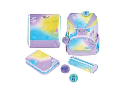 Ghiozdan fete echipat Herlitz Ultralight Xl Plus, Motiv Little Monster foto
