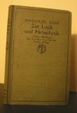 Zur Logik und Metaphysik part. 3 Die Schriften von 1790-1793/ I. Kant