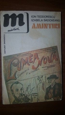 Amintiri- Ion Tedorescu, Izabela Sadoveanu