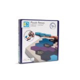 Set 5 Jocuri Educative BS Toys: Stivuire, Puzzle, Memorie, Geoboard, 4 Ani+