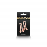 Bound - Nipple Clamps - C1 - Rose Gold, Orion