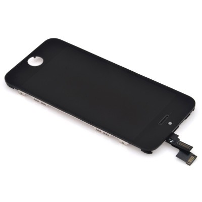 LCD + Panou Touch APPLE iPhone 5C (Negru) foto