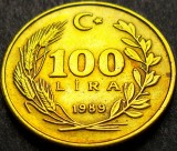 Cumpara ieftin Moneda 100 LIRE - TURCIA, anul 1989 * cod 2613, Europa