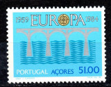 PORTUGALIA Azore 1984, EUROPA CEPT, serie neuzata, MNH, Nestampilat