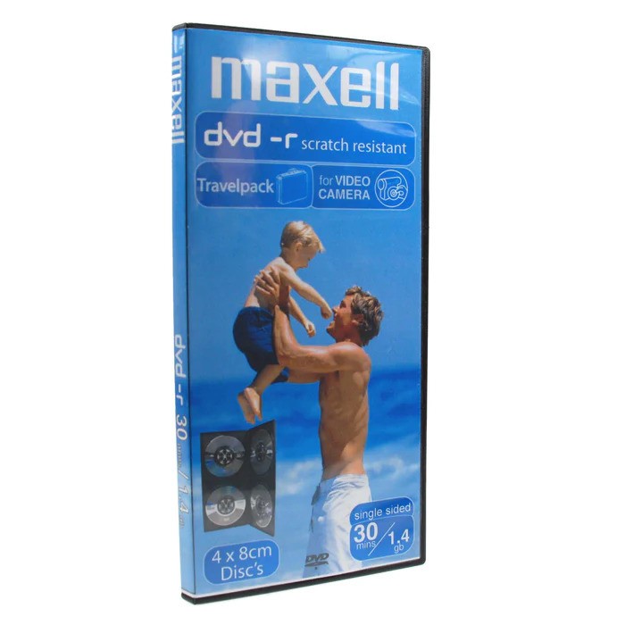set-4-bucati-mini-dvd-r-8-cm-1-4-gb-30-min-maxell-okazii-ro