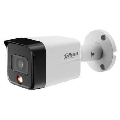 Camera IP Dahua Smart Dual light, 4K 8MP, IR 30m, lumina alba 30m, lentila 2.8mm, microfon, PoE - IPC-HFW1839TC-A-IL-0280B-S6 SafetyGuard Surveillance foto