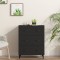vidaXL Dulap, negru, 69,5x34x90 cm, lemn compozit