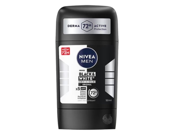 Deodorant Stick pentru barbati, Nivea B&amp;W Power, 50 ml