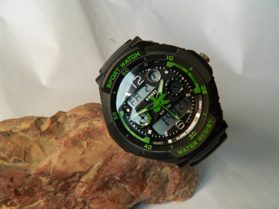 Ceas sport SKMEI Dual time , alarma , timer foto