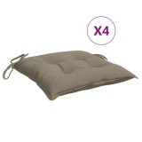 Cumpara ieftin Perne de scaun, 4 buc., taupe, 50x50x7 cm, textil oxford