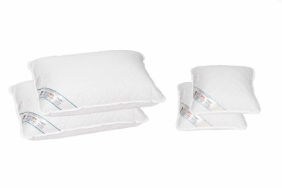 Set 2 perne 50x70 cm si 2 perne 40x40 cm HypoallergenicMed Somnart, microfibra matlasata foto