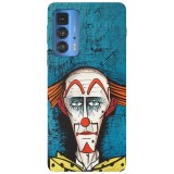 Husa compatibila cu Motorola Moto G50 model Bernard buffet clown, Silicon, TPU, Viceversa, Transparent, Carcasa