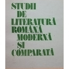 Luisa Valmarin - Studii de literatura romana moderna si comparata (editia 1987)