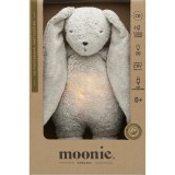 Moonie The Humming Friend 2.0 Organic Grey jucărie de adormit cu melodie 1 buc