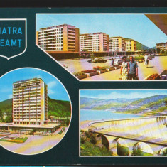 CPI B13105 CARTE POSTALA - PIATRA NEAMT. HOTEL CEAHLAU, BARAJUL V.I. LENIN