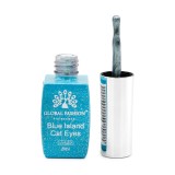 Ojă semipermanenta ochi de pisică, Blue Island 8 ml, 04