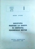 Radu Antim - Societatea Martorii lui Iehova in contextul fenomenului sectar