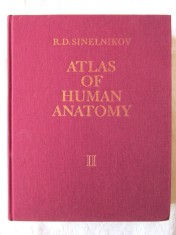 &quot;ATLAS OF HUMAN ANATOMY - II. The Science of the Viscera and Vessels&quot;, R. D. Sinelnikov, 1989