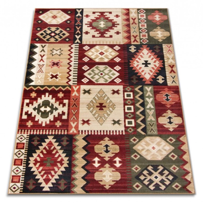 Covor Modern, Lotos 15081, Multicolor, Diverse Dimensiuni - 80x150 cm