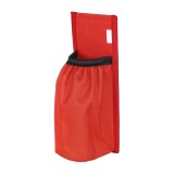 Suport rosu prindere portbagaj pentru stingator auto , Velcro, diametru maxim 10 cm