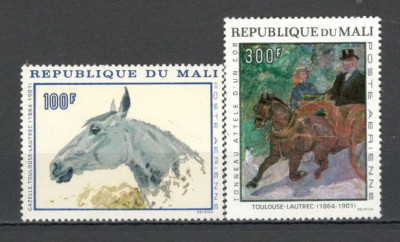 Mali.1967 Posta aeriana:Pictura Toulouse-Lautrec DM.58 foto