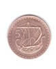 Moneda Cipru 5 mils 1978, stare foarte buna, curata, Europa, Bronz