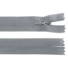 Fermoar ascuns nedetasabil Crisalida, lungime 50 cm Gri