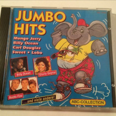 *CD muzica pop / pop-rock: Jumbo Hits, ABC Collection (Billy Ocean, Lobo, Sweet)