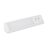 CORP LINIAR MOBILIER cu 2 Prize si Intrerupator 10W 6400K - NOVELITE