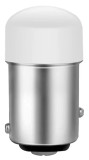 Led bec BAY15D 9Fx3014 rosu cu difuzor 12V 2faze