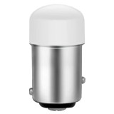 Led bec BAY15D 9Fx3014 alb rece cu difuzor 12V 2faze