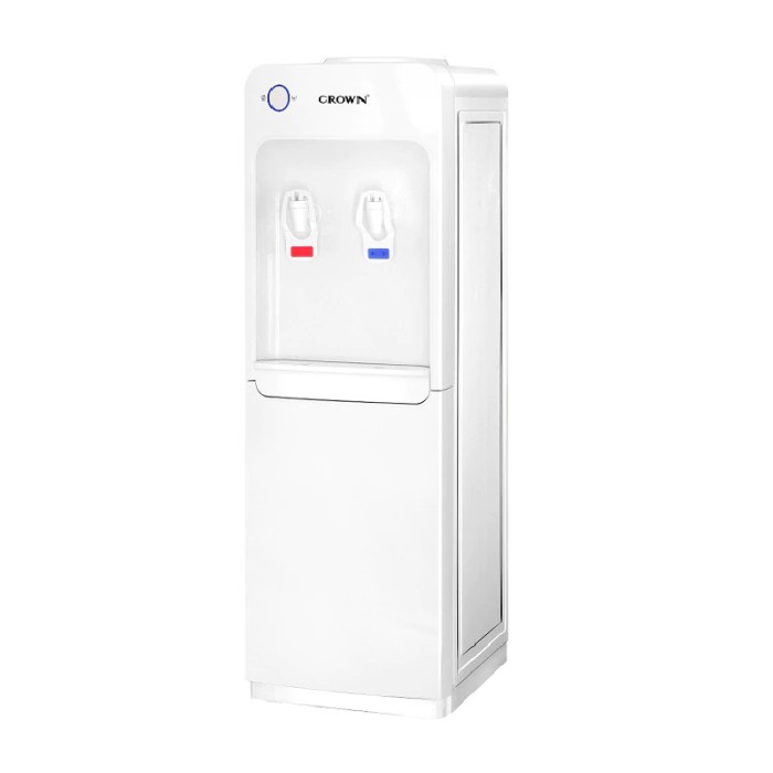 Dozator apa de podea Crown CWD-1922W, racire electronica