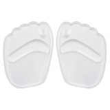 Cumpara ieftin Set 2 branturi pentru pantofi, silicon, protectie impotriva bataturilor, adeziv, transparent