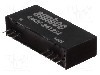 Convertor de tensiune, DC-DC, intrare 21,6...26,4V DC, iesire 12V DC, putere 3W, AIMTEC - AM3F-2412SZ