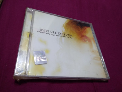 CD MINNIE DRIVER--EVERYTHING I&amp;#039;VE GOT IN MY POCKET ORIGINAL EMI SIGILAT foto