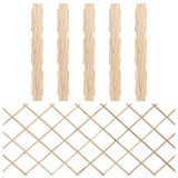 Cumpara ieftin Garduri cu zabrele, 5 buc., 180x80 m, lemn masiv de brad