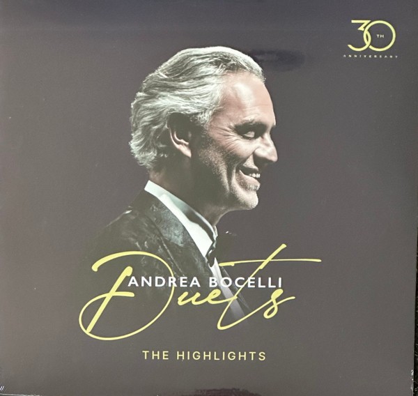 Andrea Bocelli DuetsThe Highlights 30th Anniv. Ed. LP (2vinyl)
