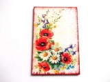 magnet frigider cu maci si margarete 36618