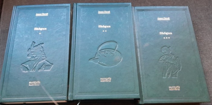 SHOGUN - JAMES CLAVELL 3 VOLUME
