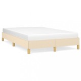Cumpara ieftin Cadru de pat fara saltea, crem, 120x200 cm, textil
